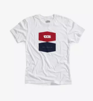 Велофутболка 100% Balance Tee-Shirt White