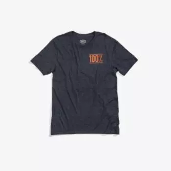 Велофутболка 100% Global Tee-Shirt Navy Heather 2020