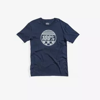 Велофутболка 100% Sector Tee-Shirt Slate, синий, 2020