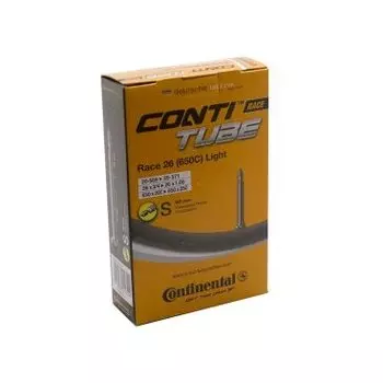 Камера велосипедная Continental Race 26" Light, 20-571 / 25-599, S60, спортниппель, 0181411