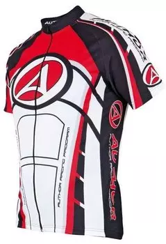 Велофутболка 8-7059460 ARP-12 Red/Blk красно-черная XL AUTHOR