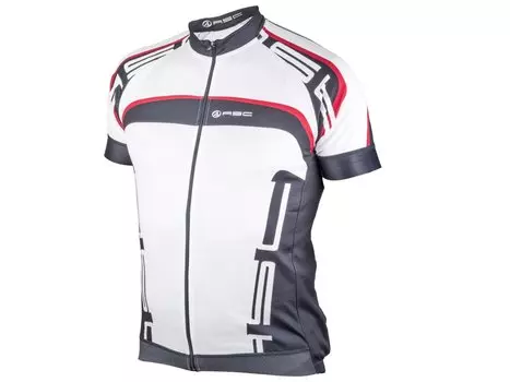 Велофутболка AUTHOR SPORT 12B бело-черно-красная, размер L, 8-7059627