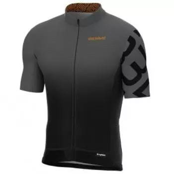Велофутболка Biemme ACQUA, короткий рукав, антрацит, A11N2032M