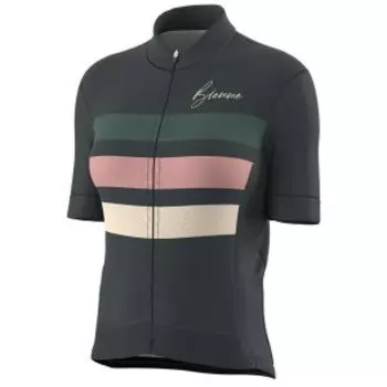 Велофутболка Biemme FIAMMETTA LADY, короткий рукав, серый, 2023, A11P2032L