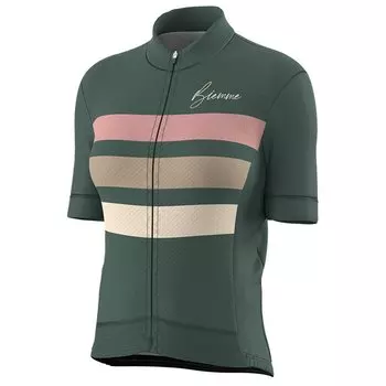 Велофутболка Biemme FIAMMETTA LADY, короткий рукав, темно-зеленый, 2023, A11P2032L (Размер: XS, Цвет: Темно-зеленый)