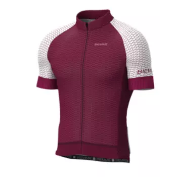 Велофутболка Biemme RIGEL, короткий рукав, бордовый, A12M2022M