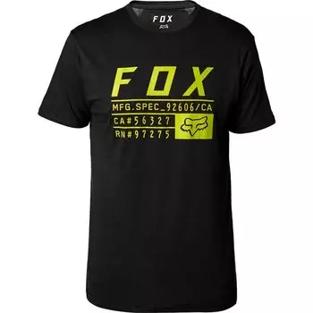 Велофутболка Fox Abyssmal SS Tech Tee, черный 2018