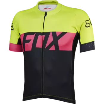 Велофутболка Fox Ascent SS Jersey, желтая