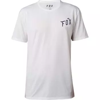Велофутболка Fox Currently SS Tech Tee, белый 2018