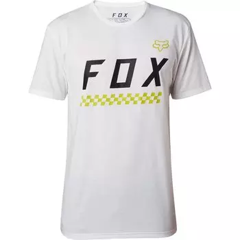 Велофутболка Fox Full Mass SS Tech Tee, белый 2018