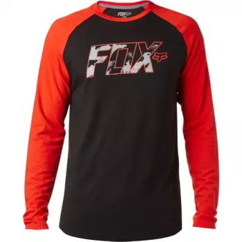 Велофутболка Fox Gemstone LS Tech Raglan, черный 2016