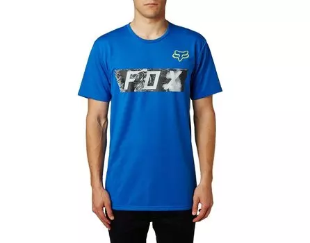 Велофутболка Fox Megameter SS Tech Tee, синий 2018