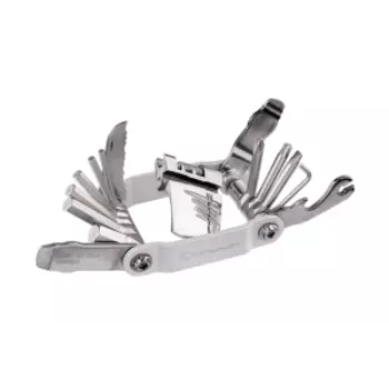 Мультитул велосипедный Birzman Feexman E-Class 20, 20 элементов, серебристый, BM09-PO-AFM-09-S