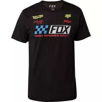 Велофутболка Fox Repaired SS Tech Tee, черный 2018