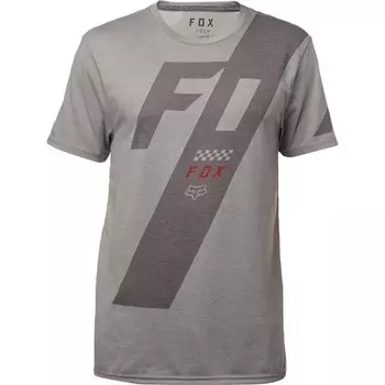 Велофутболка Fox Scalene SS Tech Tee, темно-серый 2018