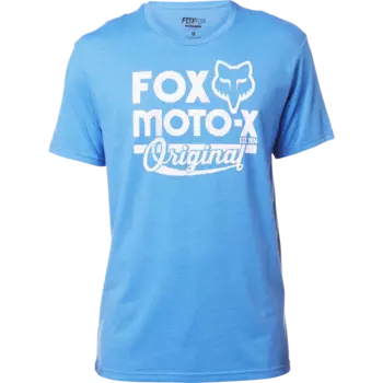 Велофутболка Fox Scripted SS Tee, синий 2016