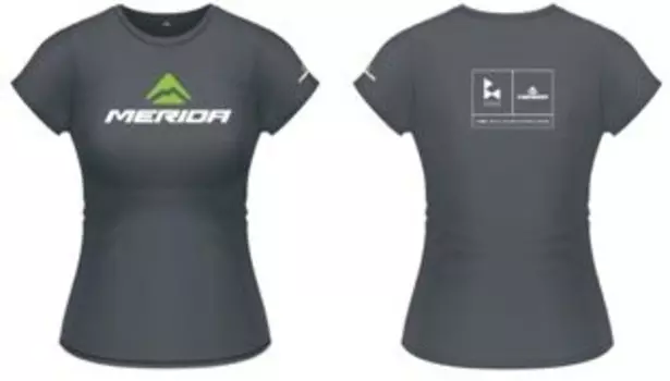 Велофутболка Merida Bahrain-Mclaren (Lady), короткий рукав, Grey, 2287014250 (Размер: M)