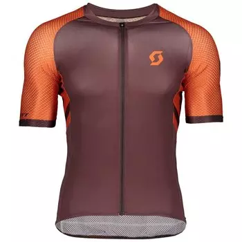Велофутболка SCOTT RC Premium Climber red/orange pumpkin 2020