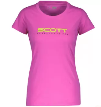 Велофутболка женская SCOTT 60 Years Anniversary короткий рукав pink (розовый), 270144-0026