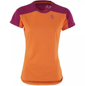 Велофутболка женская Scott Trail MTN Polar 20 plum violet/c. orange, 250337-5476