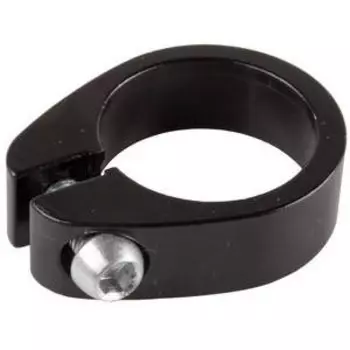 Велохомут подседельный 31,8 мм, черный, 250874