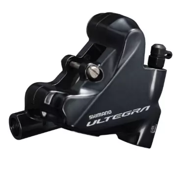 Велокалипер SHIMANO R8070, задний, гидравлика,flat mount, без адаптера, полимерные колодки L02A, с кулером, IBRR8070R1RF