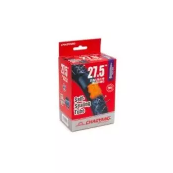 Велокамера CHAO YANG, 27.5"x1.75/2.10, FV, 48мм, антипрокольная, бутиловая, TBCH27175FV48AB