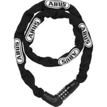 Замок велосипедный ABUS 5805C/110см Steel-O-Chain, цепь 5мм, кодовый, класс защиты 4/15, 720гр, черный, 05-0072498