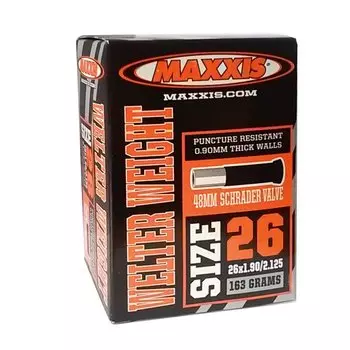 Велокамера Maxxis Welter Weight, 26x2.125, авто ниппель, IB67681000