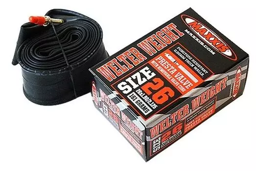 Велокамера Maxxis Welter Weight, 29X2.0/3.0, LFVSEP велониппель 48 мм, толщина 0.8 мм, 2021, EIB00140800