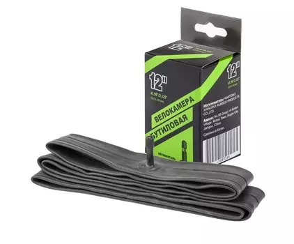 Велокамера NTG, 12"x1.95"/2.125", автовентиль, в индивидуальной упаковке, 790003