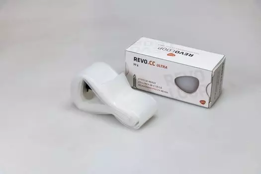Велокамера REVOLOOP.cc ultra, 28x1.25-1.6, 30 гр, велониппель 40 мм, ETRTO 32/40-622, SW10018