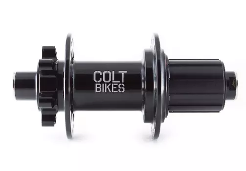 Втулка велосипедная Colt Bikes, задняя, под кассету, 32h, чёрный, C-R30BX12