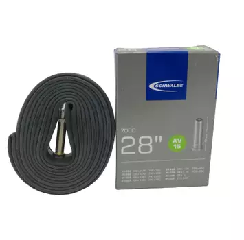 Велокамера Schwalbe AV15, 28"(700С)/27"x0.75-1.10, 18/28-622/630, Schraeder, 10427340