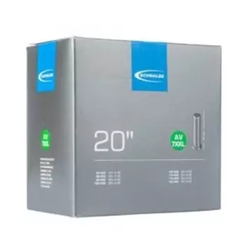 Велокамера Schwalbe AV7XXL ETRTO 90/120-406, под покрышку 20"-3.5/4.9, автониппель 40 мм, 300 гр. 10464650