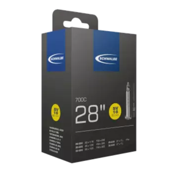 Велокамера Schwalbe SV16, под покрышку 27.5/28"-1.10-1.25 28/32-622, 115г, велониппель 60 мм, 10431363