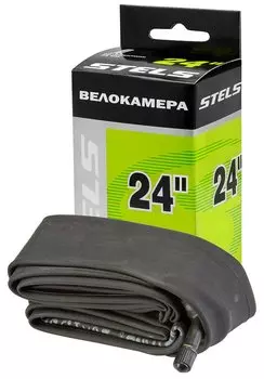 Велокамера STELS/CHAO YANG, 24"x1.95"/2.125", автовентиль, индивидуальная упаковка, 650012