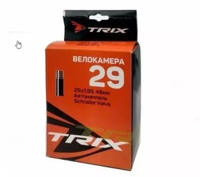 Велокамера TRIX 29"х 1.95/2.125 AV 48 мм, TBTX-29-195AV48