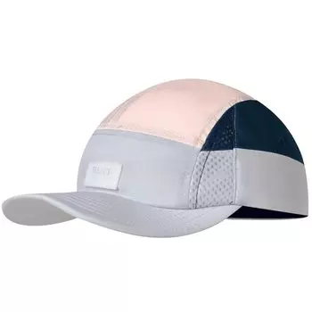 Велокепка Buff 5 Panel Go Cap Domus Light Grey, розовый/серый, 2023, 125314.933.30.00