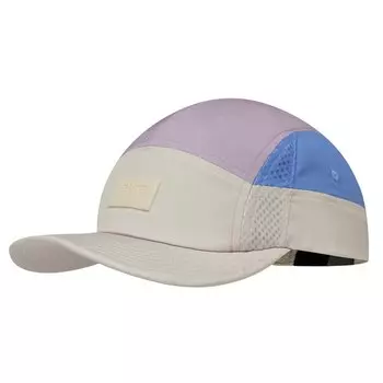 Велокепка Buff 5 Panel Go Cap Domus Ros, голубой/розовый, 2023, 125314.512.20.00