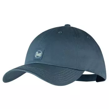 Велокепка Buff Baseball Cap Low Crown Zire Steel, синий, 2023, 131299.909.10.00