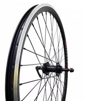Колесо велосипедное в сборе STELS 27.5", заднее, 36Н, для Stels Navigator 610V, под трещотку, AV, черный, 630303, LU0917