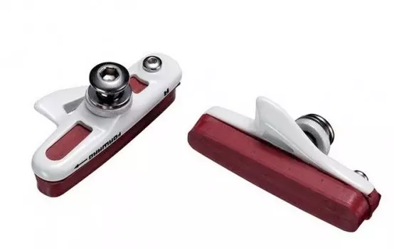 Велоколодки тормозные BARADINE 473CL, шоссе, картриджные, экстралегкий, для алюминий/карбон ободов, белый