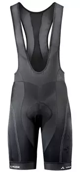 Велокомбинезон VAUDE Me Pro Bib Pants 010, черный, мужской, 4413