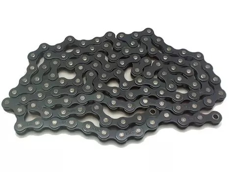 Велосипедная цепь KMC 410, 1 скорость, 1/2"х11/128", синяя, 410 PPO