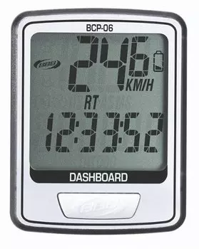 Велокомпьютер BBB DashBoard, 10 функций, беспроводной, белый, BCP-06
