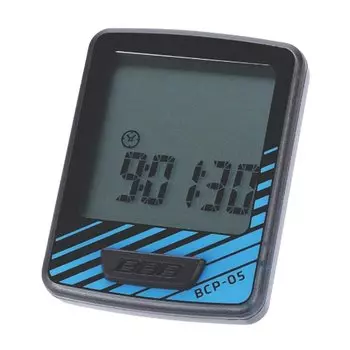 Велокомпьютер BBB DashBoard, 7 функций, проводной, черный/синий, BCP-05