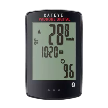 Велокомпьютер Cat Eye CC-PA400B (PADRONE DIGITAL WIRELESS) HEAD UNIT, беспроводной, черный, CE1604820