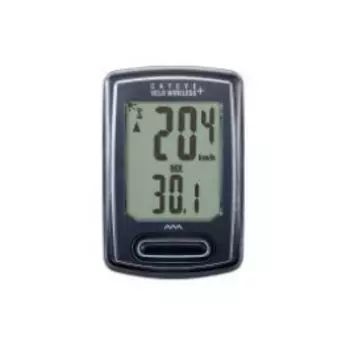 Велокомпьютер CAT EYE CC-VT235W (VELO WIRELESS+), беспроводной, черный, CE1604300