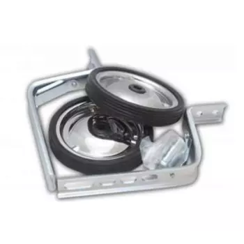 Приставные колеса TRIX, с креплениями на детский велосипед, 12-20", черно-серебрист, TW08+HL-F31+01-2